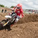 Motocross-Youngster Maximilian Spies glänzte mit Podium und Laufsieg in Bielstein