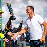 Diskus-Legende Lars Riedel zeigte sich vom DTM-Wochenende am Sachsenring begeistert 