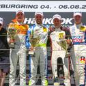 ADAC TCR Germany, Nürburgring, Podium, Rennen 2, Junior Team Engstler, Luca Engstler, HP Racing, Harald Proczyk, LMS Racing, Antti Buri, AC 1927 Mayen e.V. im ADAC, Sheldon van der Linde