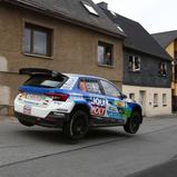 Julius Tannert gewann mit Co-Pilot Frank Christian seine Heimrallye