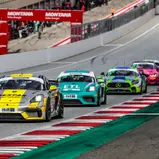#33 / Black Falcon Team Textar / Porsche 718 Cayman GT4 CS MR / Daniel Schwerfeld / Axel Sartingen