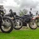 Interessierte können die historischen Motorräder an ausgewählten Stationen hautnah erleben