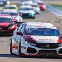 Honda-Pilot Dominik Fugel strebt die Vizemeisterschaft an
