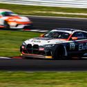 Der zweitplatzierte BMW M4 GT4 von Project 1