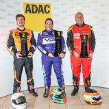 Das KZ2-Masters-Podium: Jory Molema, Nathalie Kreitz, Klaus Parnet (v.l.n.r.)