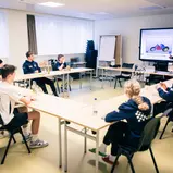Die Zweirad-Talente beim Workshop der ADAC Stiftung Sport