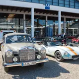Ein Highlight der Klassikwelt Bodensee 2025 war auch in diesem Jahr die ADAC Oldtimer-Parkarena (Foto: Messe Friedrichshafen)
