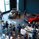 Ford zeigte in der HRT Race Base den neuen Mustang GTD