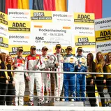 ADAC GT Masters, Hockenheim, Gentlemen-Podium, Rennen 1