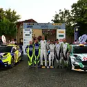 Das Sieger-Trio der 53. ADAC Rallye Stemweder Berg