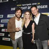 ADAC Sportgala, Max Giesinger, Andrea Kaiser und Sébastien Ogier 
