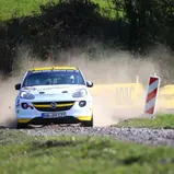 Deutsche Rallyemeisterschaft, ADAC Rallye Masters 2019; 6. Lauf, ADAC Knaus Tabbert 3-Städte-Rallye (Photo by Sascha Dörrenbächer)  #35-René Noller, Opel Adam