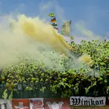 Gute Stimmung auf den Tribünen