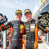 Tim Zimmermann und Leyton Fourie bei ihrem ersten Saisonsieg in Zandvoort
