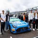 Basketball-Cracks bei der DTM: Ben Burnham, Elias Rödl, Phlandrous Fleming, Mateo Seric, Alexander Richardson und Jannis von Seckendorff von den Niners Chemnitz (l-r)
