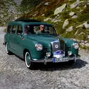 Udo Goetz und Frauke Seewald holten mit ihrem Mercedes-Benz 180 D-Am Kombinationswagen (W 120 D I) den Gesamtsieg bei der ADAC Europa Classic.