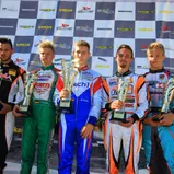 ADAC Kart Masters, Wackersdorf, KZ2, Podium Rennen 2