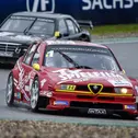 Stefan Rupp feiert mit seinem Alfa Romeo 155 ITC einen Sieg und einen zweiten Platz (Foto: Tourenwagen Legenden)