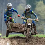 #39 Gespannduo Niels Hendrickx & Tayim Kathoven, DMX Seitenwagen, Schnaitheim