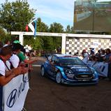 ADAC Rallye Deutschland, Eröffungsfeier, official opening ceremony, M-Sport Ford World Rally Team, Jarmo Lehtinen, Teemu Suninen