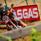 ADAC MX Masters 2022 , ADAC MX Masters Bielstein  Elias Stapel ( Deutschland / KTM / Finkmoto Holzgerlingen ) beim ADAC MX Masters