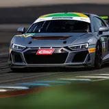 Der Audi R8 LMS GT4 der Jamaikaner David Summerbell/Thomas Gore