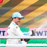 Lucas Auer schaffte es in der laufenden Saison bereits zum vierten Mal aufs Podium
