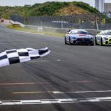Duell um Platz zwei zwischen Falkenbach (li.) und Jílková