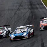 #3 Jannes Fittje (DEU)/Finn Wiebelhaus (DEU)/Haupt Racing Team/Mercedes-AMG GT3 Evo, #29 Sandro Holzem (DEU)/Juliano Holzem (DEU)/Land Motorsport/Audi R8 LMS GT3 Evo2,  #35 Nico Hantke (DEU)/Chandler Hull (USA)/Walkenhorst Motorsport/Aston Martin Vantage 