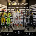 Das Podium der ADAC GT4 Germany vom Sonntag