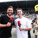 Kelvin van der Linde (rechts) feierte neben Matthias Killing seine ProSieben-Premiere