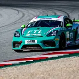 #9 / Overdrive Racing / Porsche 718 Cayman GT4 CS MR / Tano Neumann / Joachim Bölting