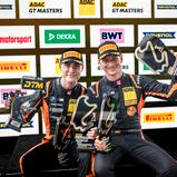 Freude auf dem Podium: Leyton Fourie und Tim Zimmermann