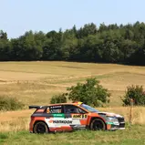 #5 Dennis Rostek / Stefan Kopczyk / Škoda Fabia RS Rally2 / RC2, ADAC Saarland-Pfalz Rallye