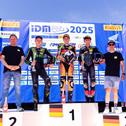 Lennard Göttlich fährt hinter seiner Schwester am Samstag aufs Podium