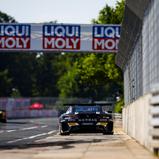 #2	Alain Valente (CHE) / Ralf Aron (EST) / Haupt Racing Team / Mercedes-AMG GT3 Evo / Norisring