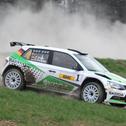Will die Titelverteidigung beim Finale: Fabian Kreim im Škoda Fabia