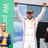 Ricardo Feller sorgte für den ersten DTM-Sieg von Land-Motorsport