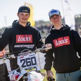 Nico Koch ( Deutschland / GasGas / BECKER RACING ) und Marnique Appelt ( Deutschland / GasGas / BECKER RACING ) beim ADAC MX Masters