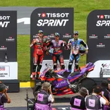 Podium Sprintrennen Samstag