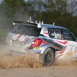Auf Punktejagd: Mark Wallenwein im Skoda Fabia S2000