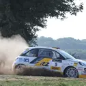 Bislang viel Staub aufgewirbelt: Marijan Griebel vom ADAC Opel Rallye Junior Team