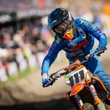 Lucas Leok ( Estland / Husqvarna / Team #111 ) beim ADAC MX Junior Cup