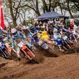 Start ADAC MX Junior Cup 125, Dreetz