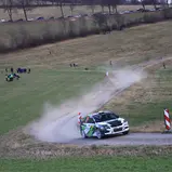 #20 / John Macht / Yasmin Kramer / Mitsubishi Evo 9 / NC 1, 61. ADAC Rallye Erzgebirge