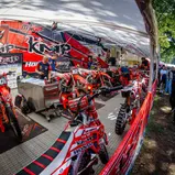 KMP Honda Racing powered by DVAG beim ADAC MX Masters im Fahrerlager