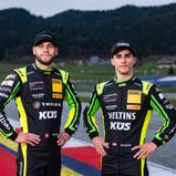 #90 Ricardo Feller und #91 Thomas Preining (beide Porsche 911 GT3 R Evo / Manthey), Test Red Bull Ring 2026
