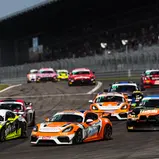 #92 Wimmer Werk Motorsport / Raphael Rennhofer / Emil Heyerdahl / Porsche 718 Cayman GT4 RS CS, Nürburgring