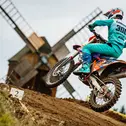 Noah Ludwig (D/Becker Racing) zählt zusammen mit Maximilian Spies zu den stärksten Aufsteigern in die „Königsklasse“ ADAC MX Masters