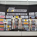 Das Podium der ADAC GT4 Germany auf dem Red Bull Ring
